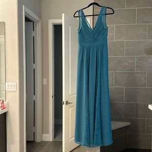 NEW BCBGeneration Cerulean Dress with Lace